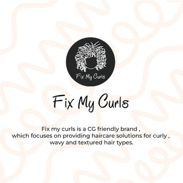 Fix My Curls Scalp & Strands Elixir Hair Oil Revitalize & Protect 2-In-1 Serum and Oil for Curly/wavy Hair| Lightweight Hydration & Shine| Enriched with Golden Seaweed & Retinol Heat Protection| 30ml